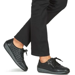 Baskets Mode^Rieker - POLINA Noir