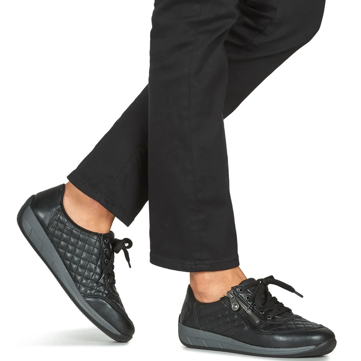 Baskets Mode^Rieker - POLINA Noir