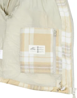 Manteaux^Rip Curl - ANTI-SERIES SURF CHECK PUFFER Beige