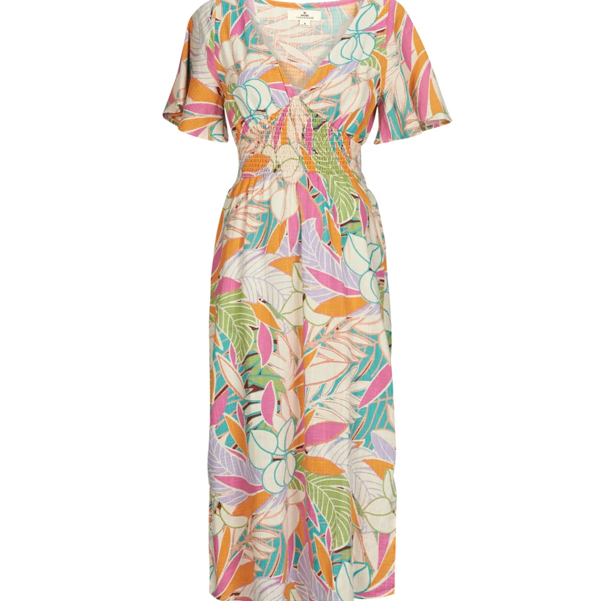 Robes^Rip Curl - CALA VADELLA MIDI DRESS Multicolore