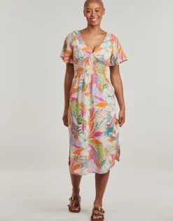 Robes^Rip Curl - CALA VADELLA MIDI DRESS Multicolore