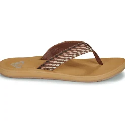 Tongs^Roxy - PORTO ROPE Marron