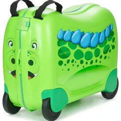 Valises^Sammies - RIDE-ON SUITCASE DINOSAUR Vert