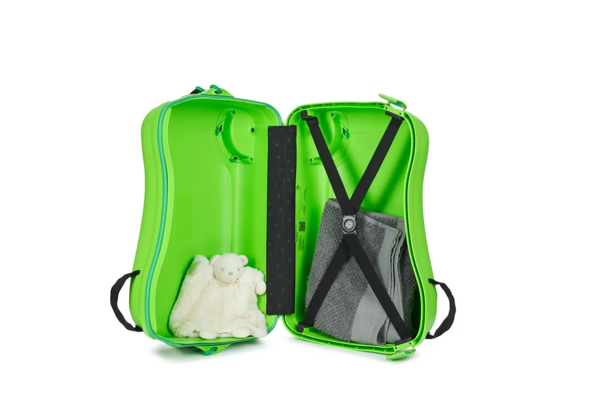 Valises^Sammies - RIDE-ON SUITCASE DINOSAUR Vert