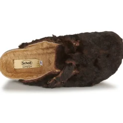 Mules / Sabots^Scholl - FAE Marron