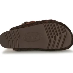 Mules / Sabots^Scholl - FAE Marron