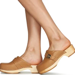Mules / Sabots^Scholl - PESCURA CLOG 50 Cognac
