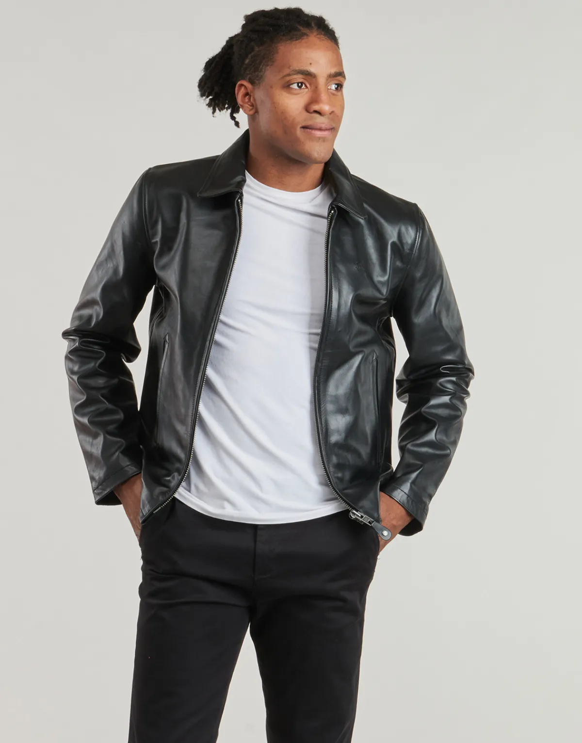 Vestes^Schott - LC 5100 LIGHT Noir