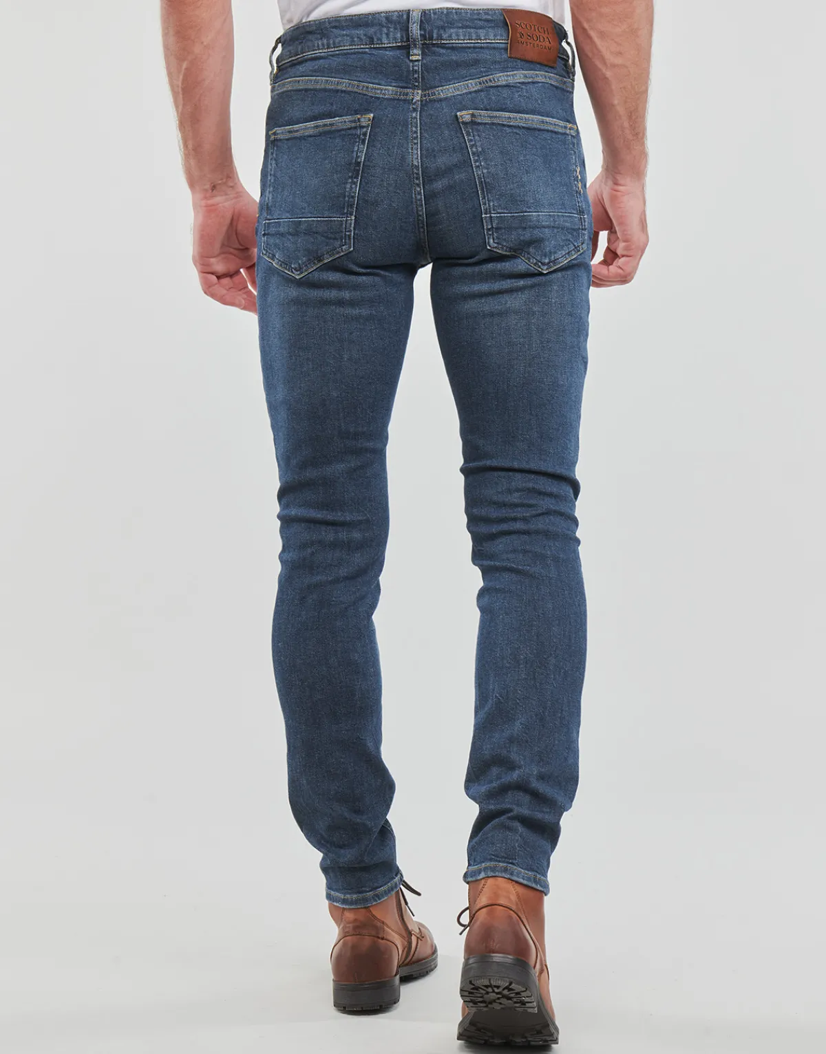 Jeans^Scotch & Soda - SKIM SKINNY JEANS FRONTIER BleuMarine