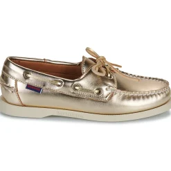Mocassins & Chaussures Bateau^Sebago - DOCKSIDES PORTLAND MET W Doré