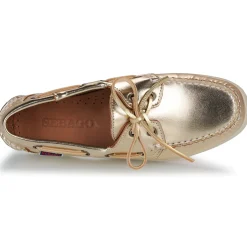 Mocassins & Chaussures Bateau^Sebago - DOCKSIDES PORTLAND MET W Doré