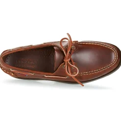 Mocassins & Chaussures Bateau^Sebago - PORTLAND WAXED Marron