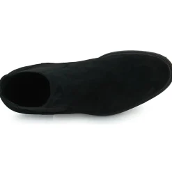 Bottines / Boots^Selected - SLHBLAKE SUEDE CHELSEA BOOT Noir