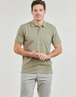 T-shirts & Polos^Selected - SLHDANTE SS POLO Vert