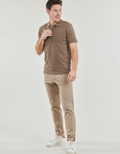 T-shirts & Polos^Selected - SLHDANTE SS POLO Marron