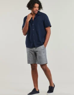 Shorts & Bermudas^Selected - SLHREGULAR-BRODY LINEN SHORTS Marine