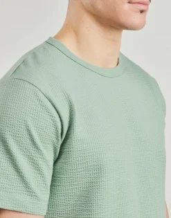 T-shirts & Polos^Selected - SLHSANDER SEERSUCKER Vert