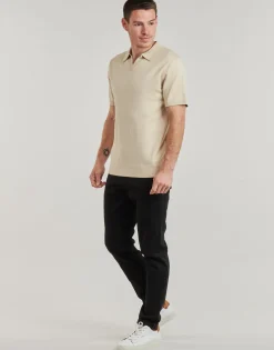 T-shirts & Polos^Selected - SLHTELLER Beige