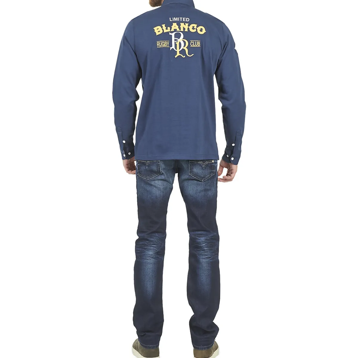 T-shirts & Polos^Serge Blanco - ECUSSON COQ Marine