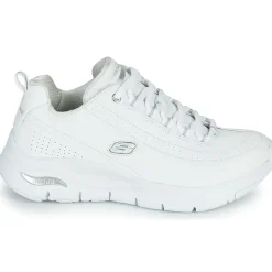 Baskets Mode^Skechers - ARCH FIT Blanc
