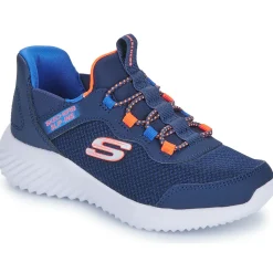 Baskets Mode^Skechers - BOUNDER SLIP-INS Marine