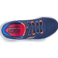 Baskets Mode^Skechers - BOUNDER SLIP-INS Marine
