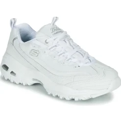 Baskets Mode^Skechers - D'LITES Blanc