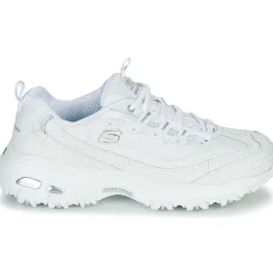 Baskets Mode^Skechers - D'LITES Blanc