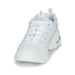 Baskets Mode^Skechers - D'LITES Blanc