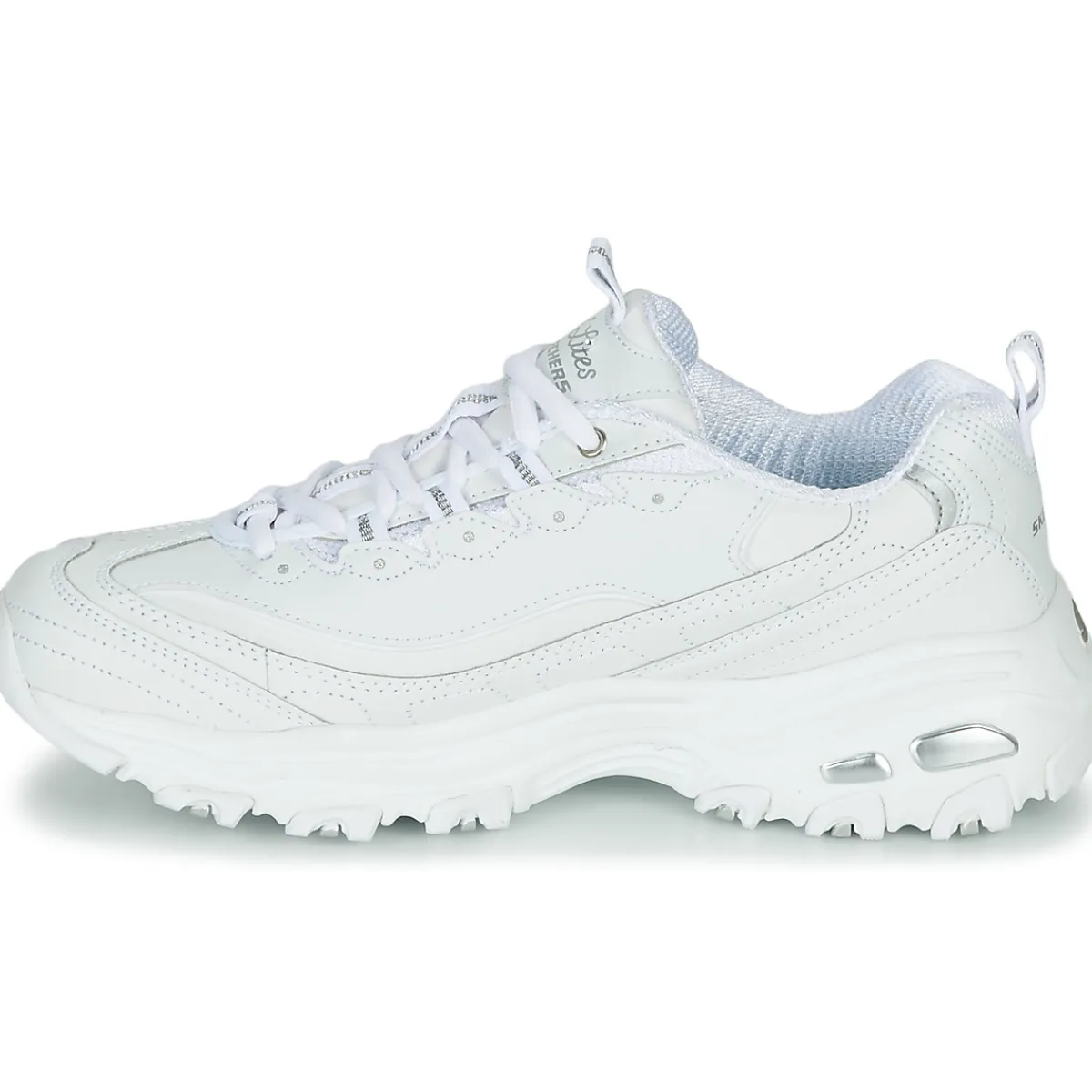 Baskets Mode^Skechers - D'LITES Blanc