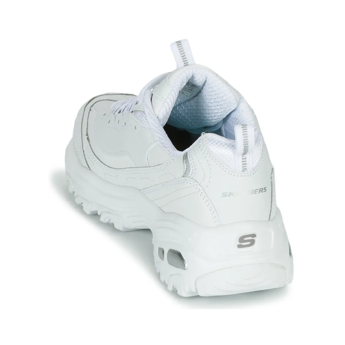 Baskets Mode^Skechers - D'LITES Blanc