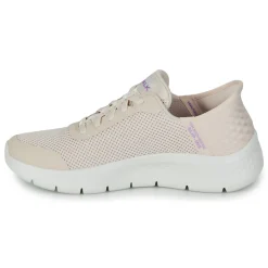 Baskets Mode^Skechers - HANDS FREE SLIP INS : GO WALK FLEX - GRAND ENTRY Beige