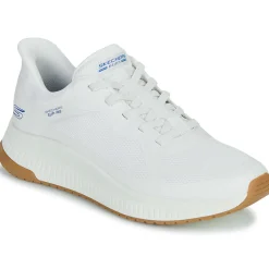 Baskets Mode^Skechers - SLIP-INS: BOBS SQUAD 4 Blanc