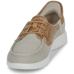 Mocassins & Chaussures Bateau^Skechers - SLIP-INS: ON-THE-GO FLEX - PALMILLA Beige