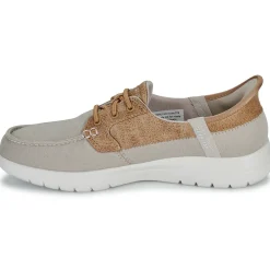 Mocassins & Chaussures Bateau^Skechers - SLIP-INS: ON-THE-GO FLEX - PALMILLA Beige