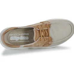 Mocassins & Chaussures Bateau^Skechers - SLIP-INS: ON-THE-GO FLEX - PALMILLA Beige