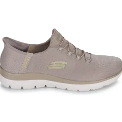 Baskets Mode^Skechers - SUMMITS CLASSY NIGHT SLIP-INS Beige