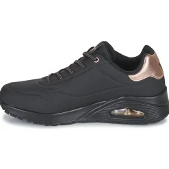 Baskets Mode^Skechers - UNO Noir