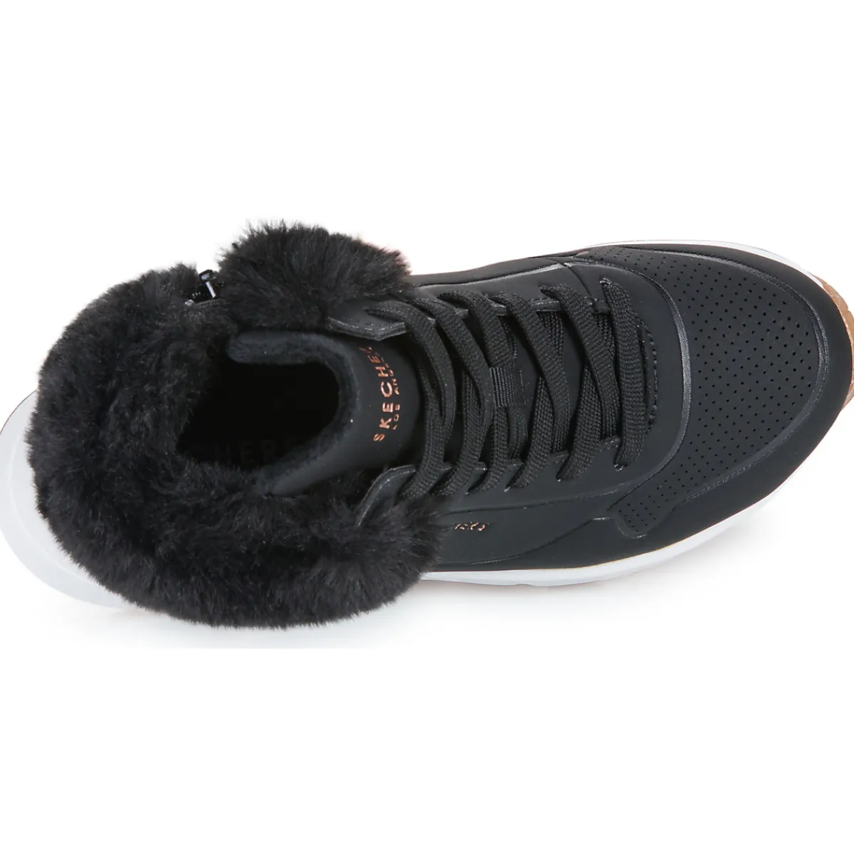 Baskets Mode^Skechers - UNO Noir