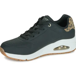 Baskets Mode^Skechers - UNO JUNGLE NITE Noir