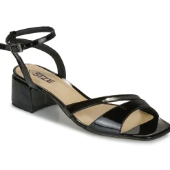 Sandales Et Nu-pieds^So Size - MAELYS Blackpattent