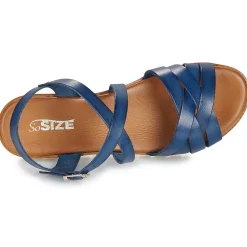 Sandales Et Nu-pieds^So Size - MARGOT Navy