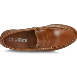 Mocassins & Chaussures Bateau^So Size - MILO Camel