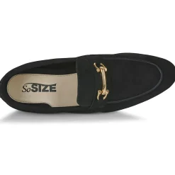Mocassins & Chaussures Bateau^So Size - MOJI Noir