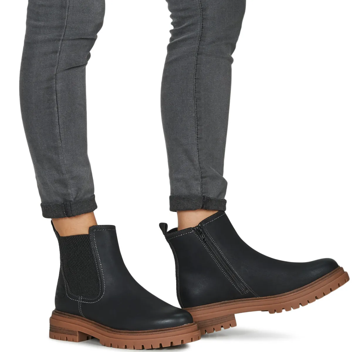 Bottines / Boots^S.Oliver - 5-25449-23-001 Noir