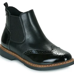 Bottines / Boots^S.Oliver - 5-25444-43-098 Noir