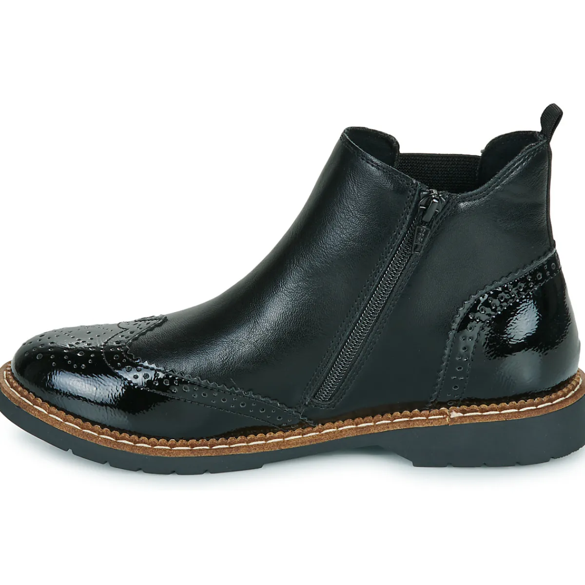 Bottines / Boots^S.Oliver - 5-25444-43-098 Noir