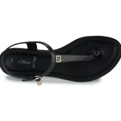 Sandales Et Nu-pieds^S.Oliver - 5-28107-44-0A1 Noir