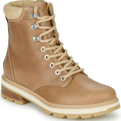 Bottines / Boots^Sorel - LENNOX LACE STKD WP Beige