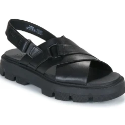 Sandales Et Nu-pieds^Sorel - REIN CB CRISSCROSS SANDAL Noir